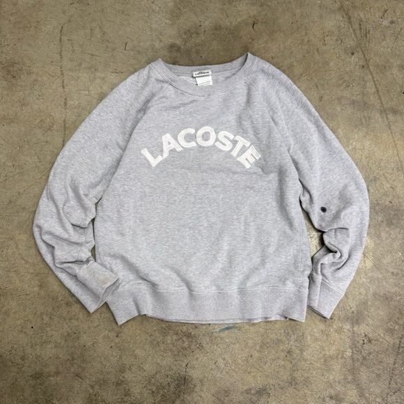 Vintage Lacoste classic crewneck pullover sweatshirt - Picture 1 of 7